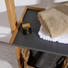 BADEZIMMERREGAL - Eichefarben/Grau, Design, Holz (51/172/42cm) - Novel BADEZIMMERREGAL - Eichefarben/Grau, Design, Holz (51/172/42cm) - Novel