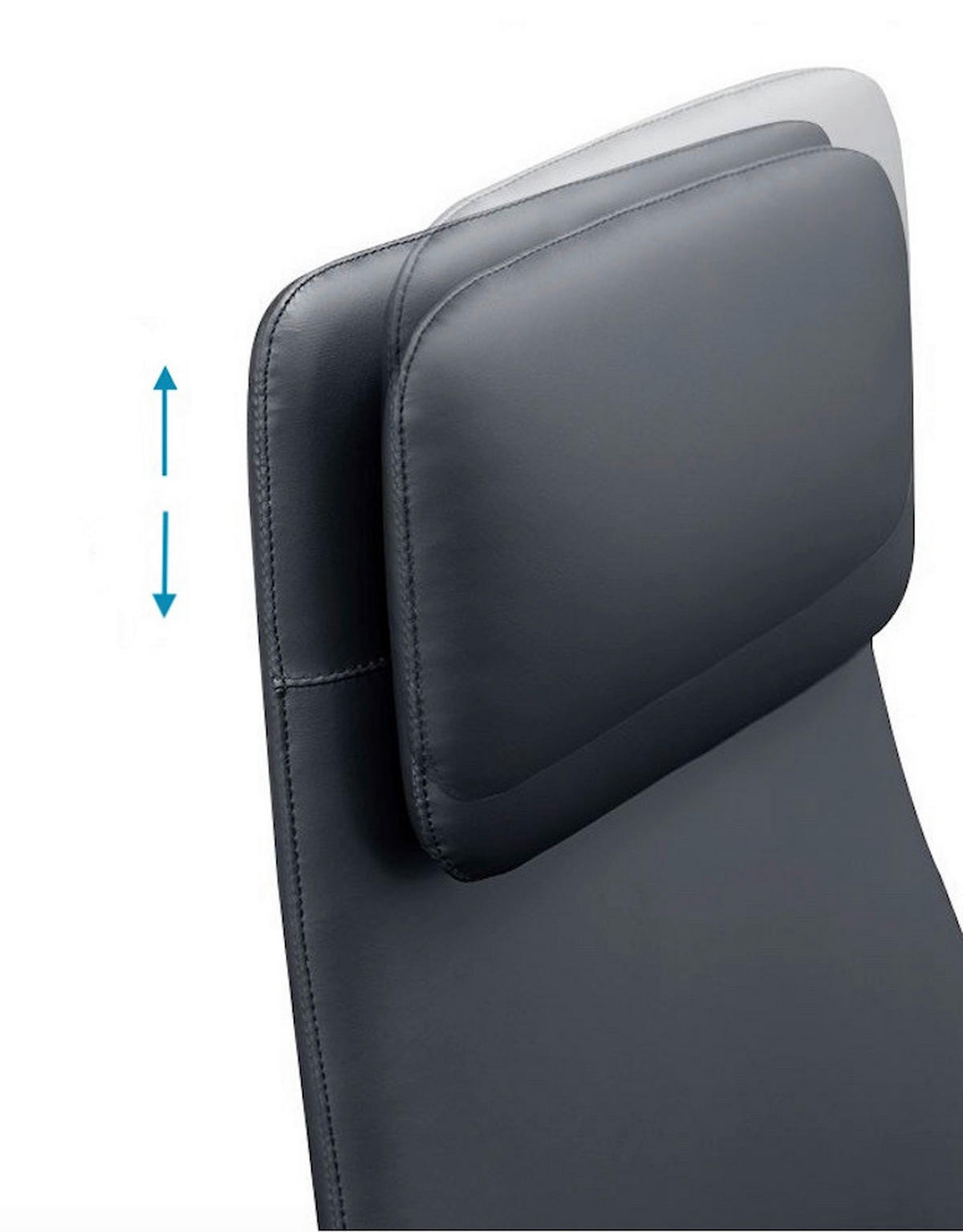 UREDSKI STOLAC    - crna, Moderno, metal/plastika (60/120/50cm) - Moderano