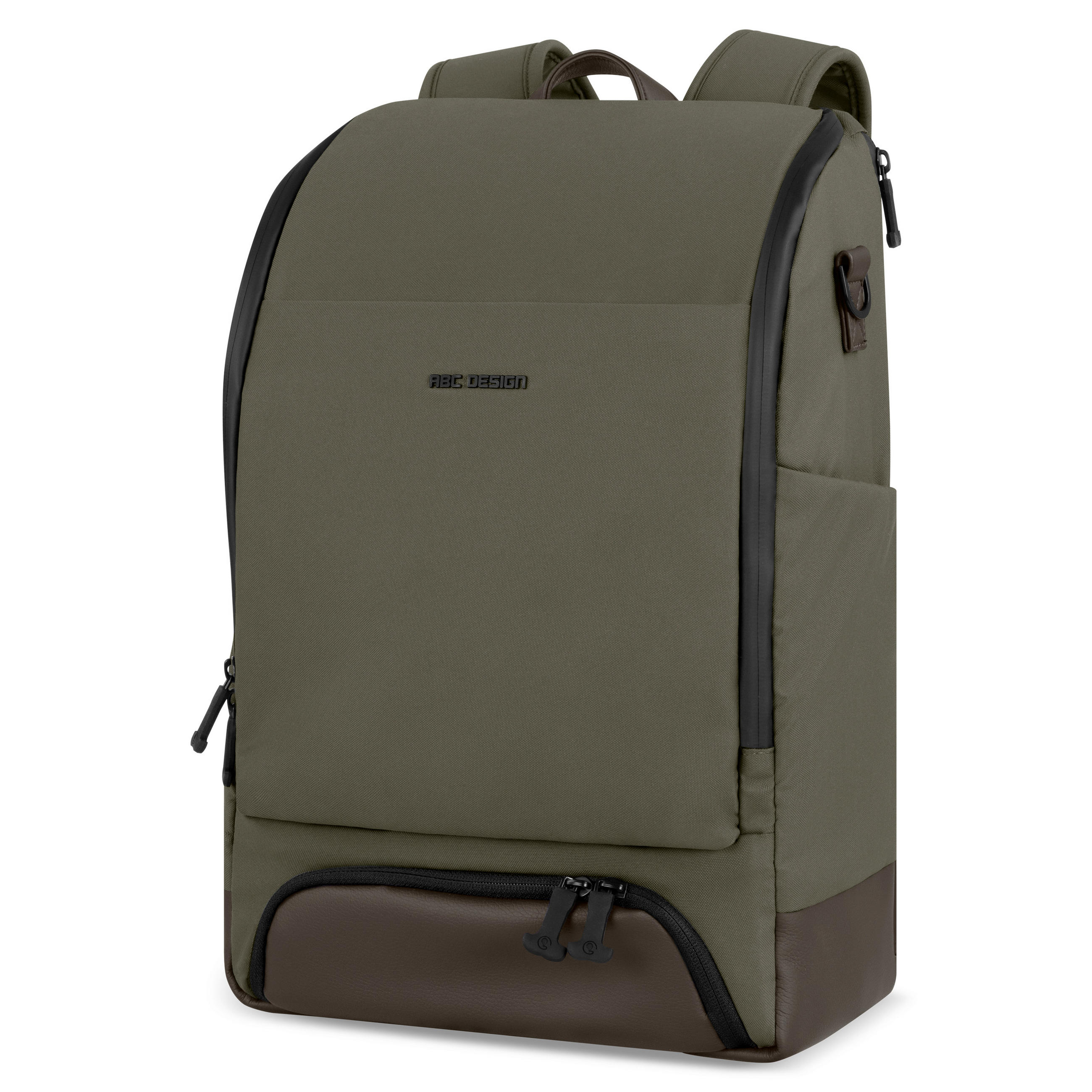 WICKELRUCKSACK Active  - Olivgrün, Basics, Textil (44/30/17cm) - ABC Design