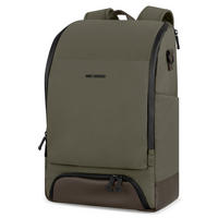 WICKELRUCKSACK Active  - Olivgrün, Basics, Textil (44/30/17cm) - ABC Design