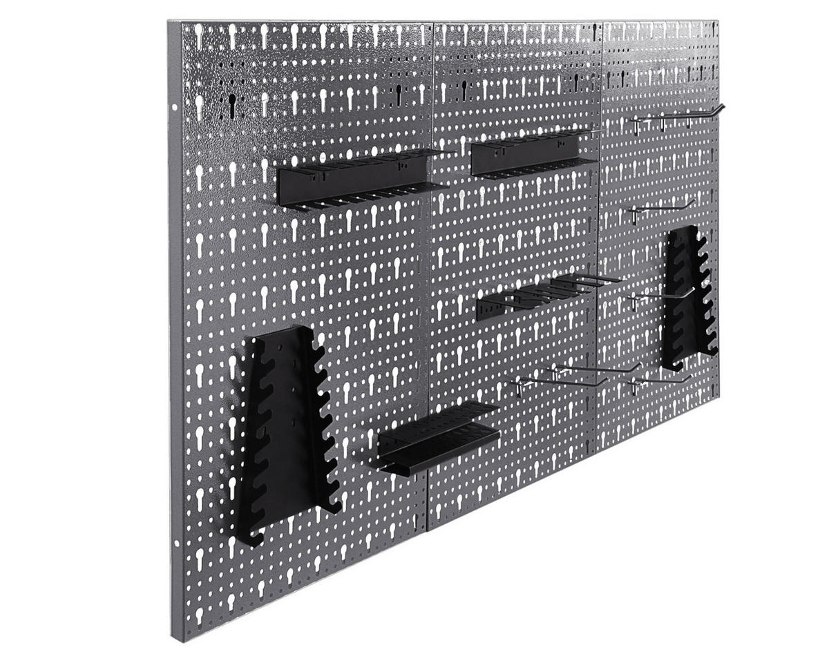 LOCHWAND  - Grau, Basics, Metall (119,5/59,5/2,5cm) - Ambia Garden