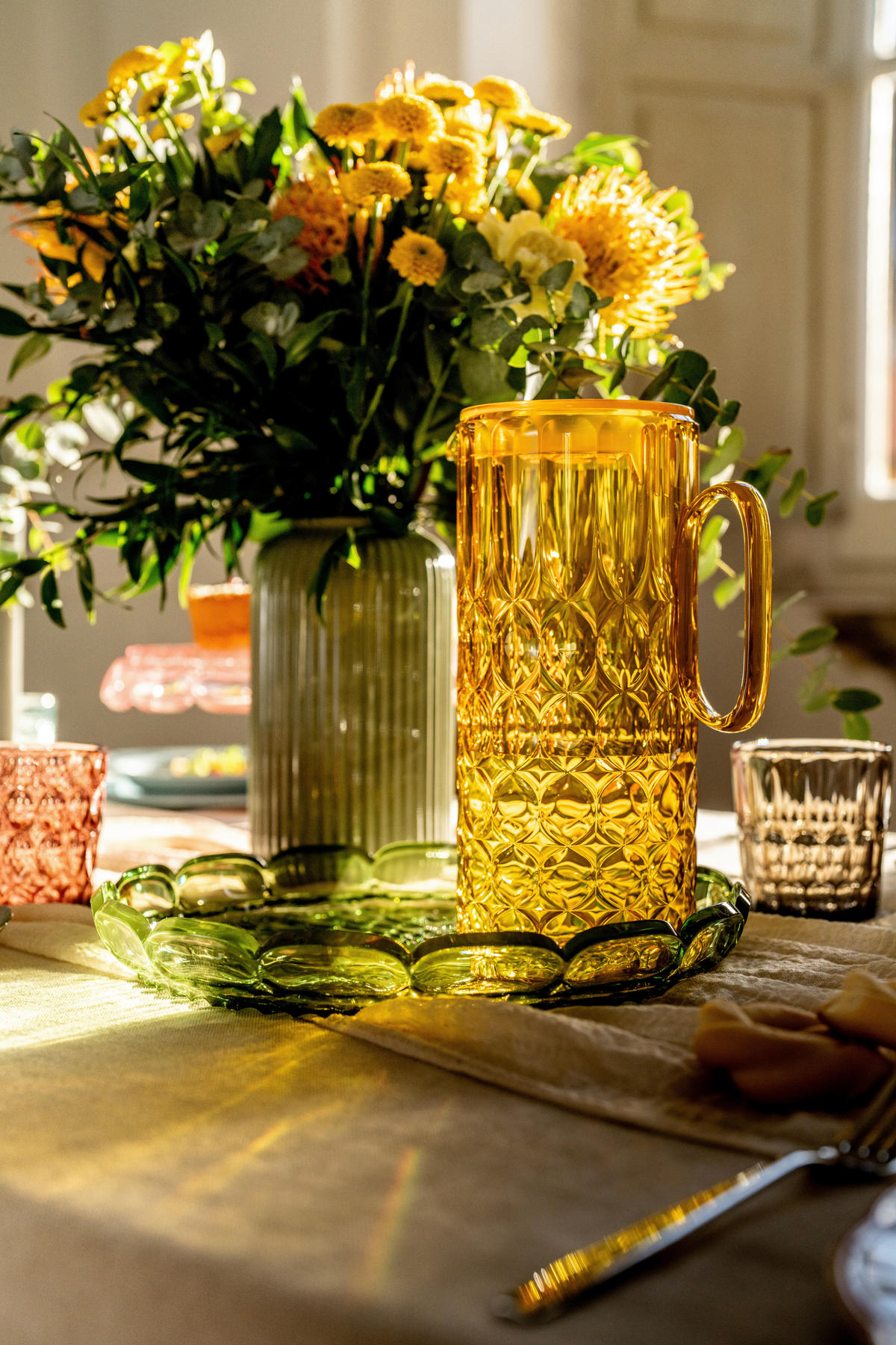 SET ČAŠA    Vanity  - višebojno, Basics, plastika (360ml) - GUZZINI