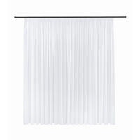 FERTIGSTORE  transparent  450/245 cm   - Weiß, Basics, Textil (450/245cm)