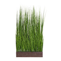 KUNSTPFLANZE Grasbündel  - Braun/Grün, Basics, Kunststoff (64,5/125/11,5cm)