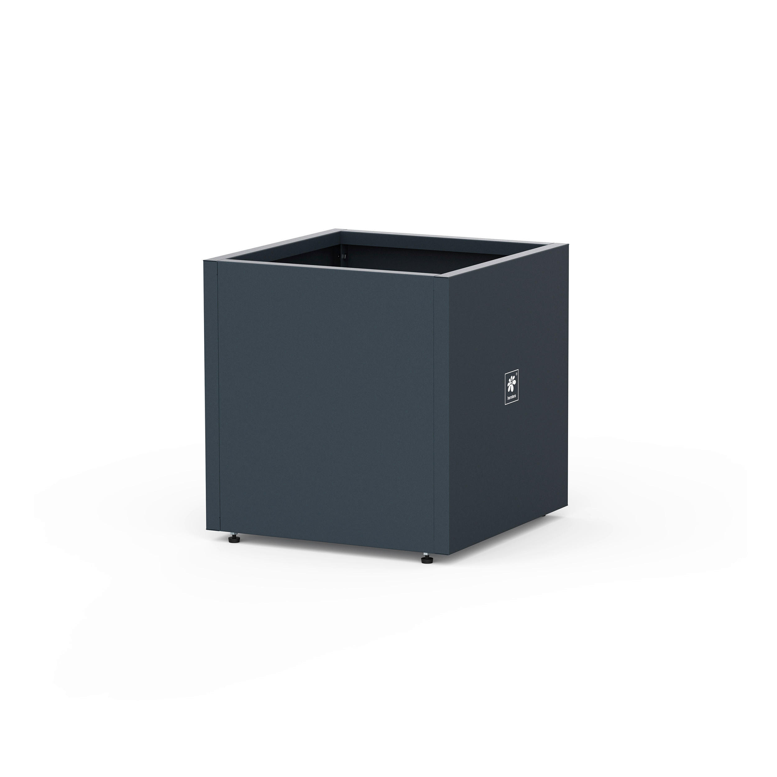 PFLANZENTOPF   - Anthrazit, Basics, Metall (50/50/50cm) - Ambia Garden