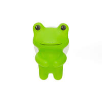 DRŽIAK NA ZUBNÉ KEFKY zelená - zelená, Basics, plast (12/3,4/8,6cm) - Kikkerland