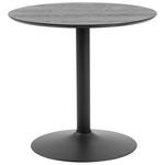 BISTROTISCH in Holzwerkstoff 80/80/75 cm  - Schwarz, Design, Holzwerkstoff/Metall (80/80/75cm) - Ambia Home