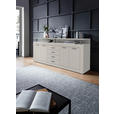 SIDEBOARD in 195/88/38 cm - Kaschmir/Anthrazit, Basics, Holzwerkstoff/Kunststoff (195/88/38cm) - Xora