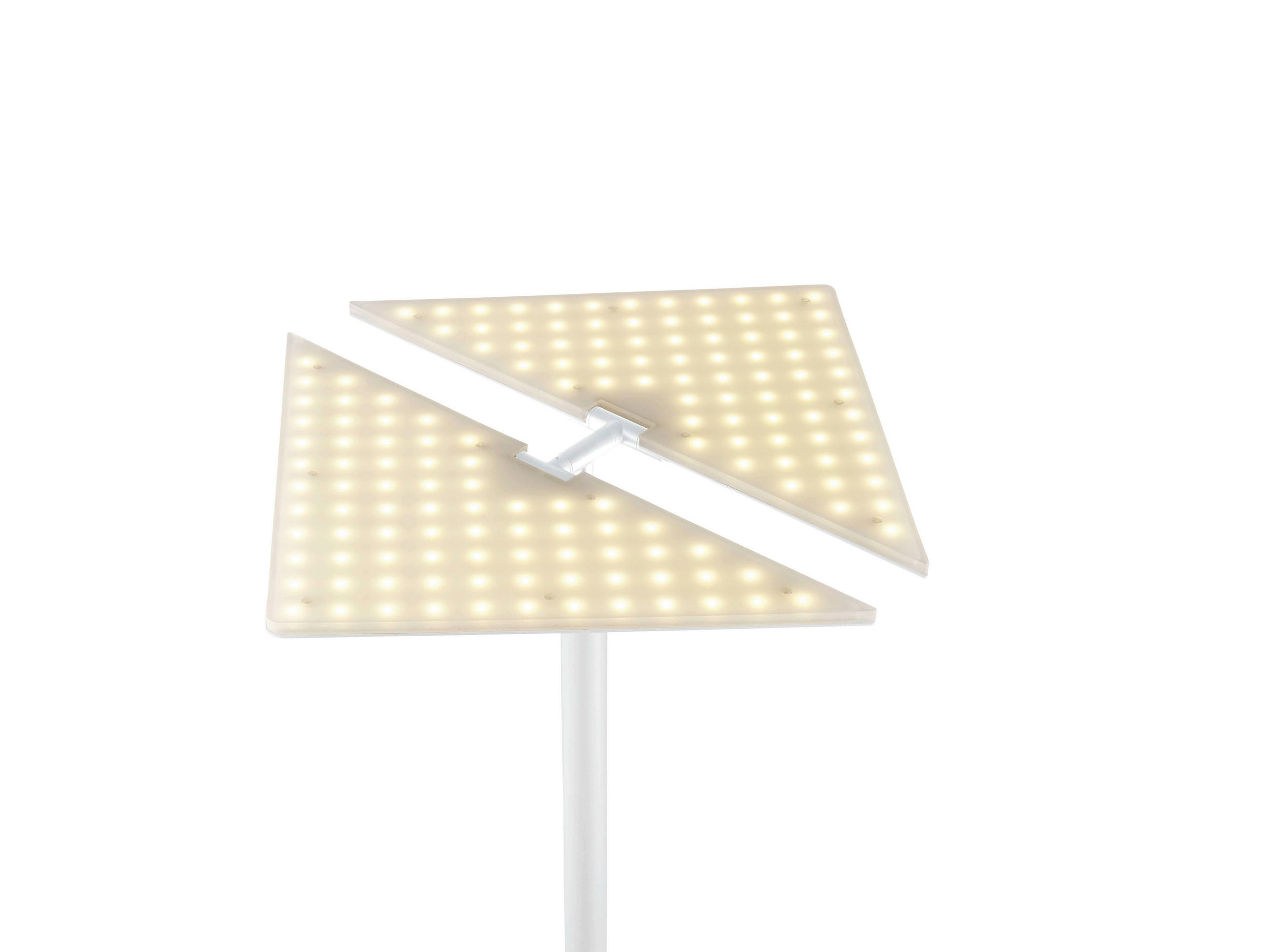 LED-STEHLEUCHTE - Weiss, Basics, Metall (185cm)