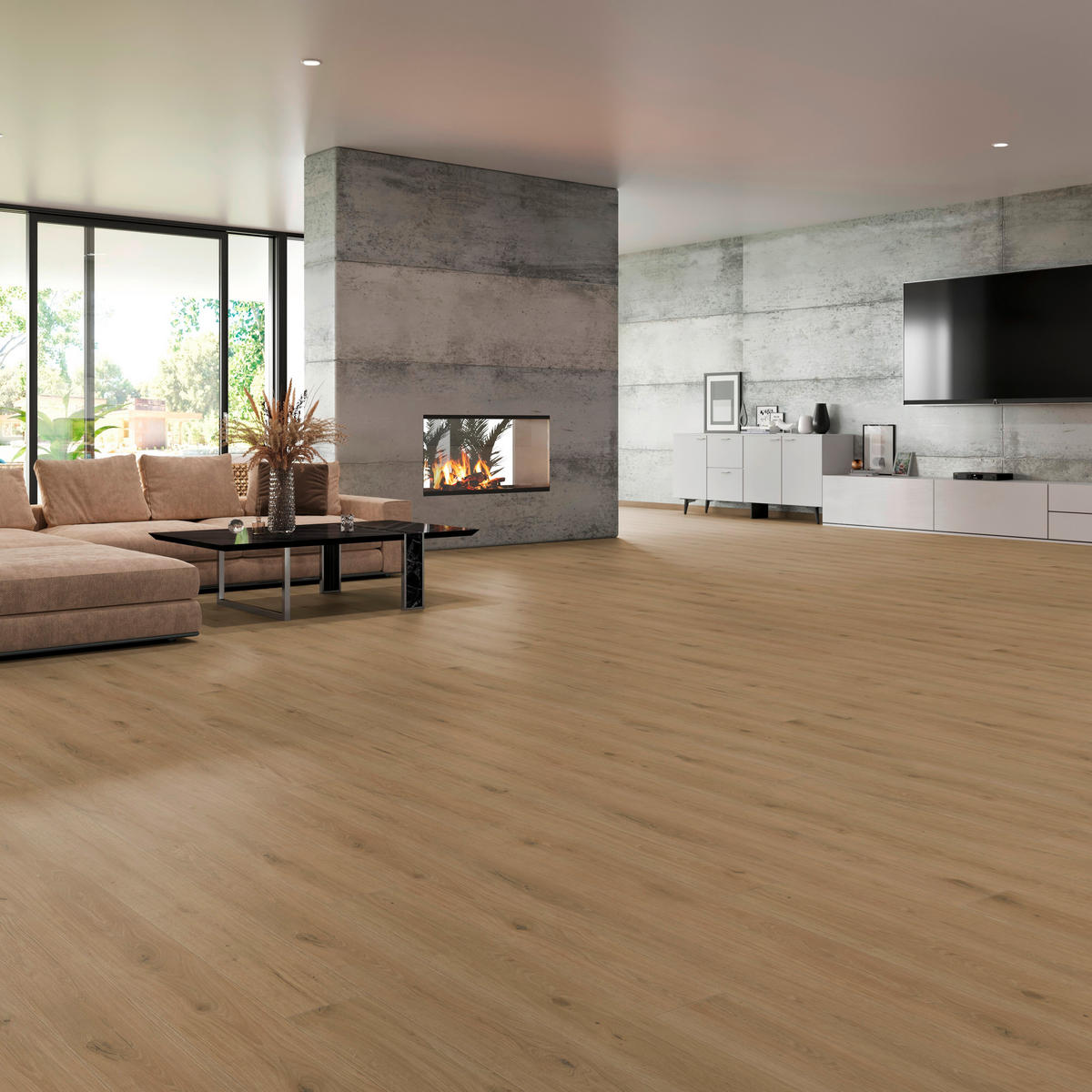 VINYLBODEN Elito Trend Eiche Fels 100006001  per  m² - Design, Holz (220/21,6/1cm) - Tilo
