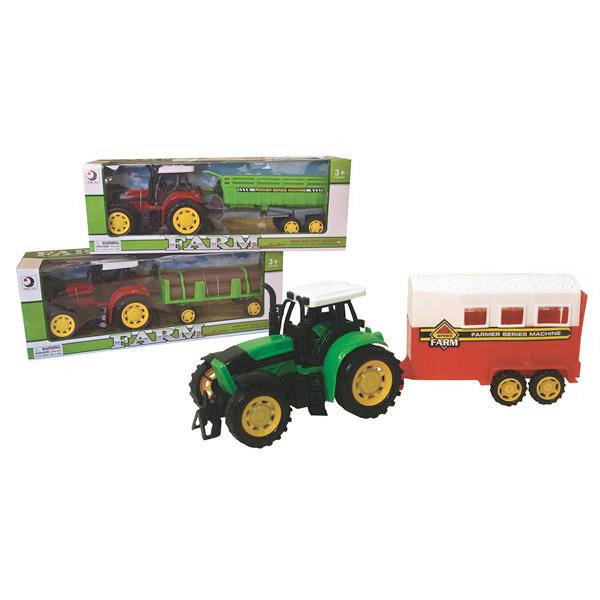 TRAKTOR   - maslinasto zelena, Basics, plastika (33x10x9cm)