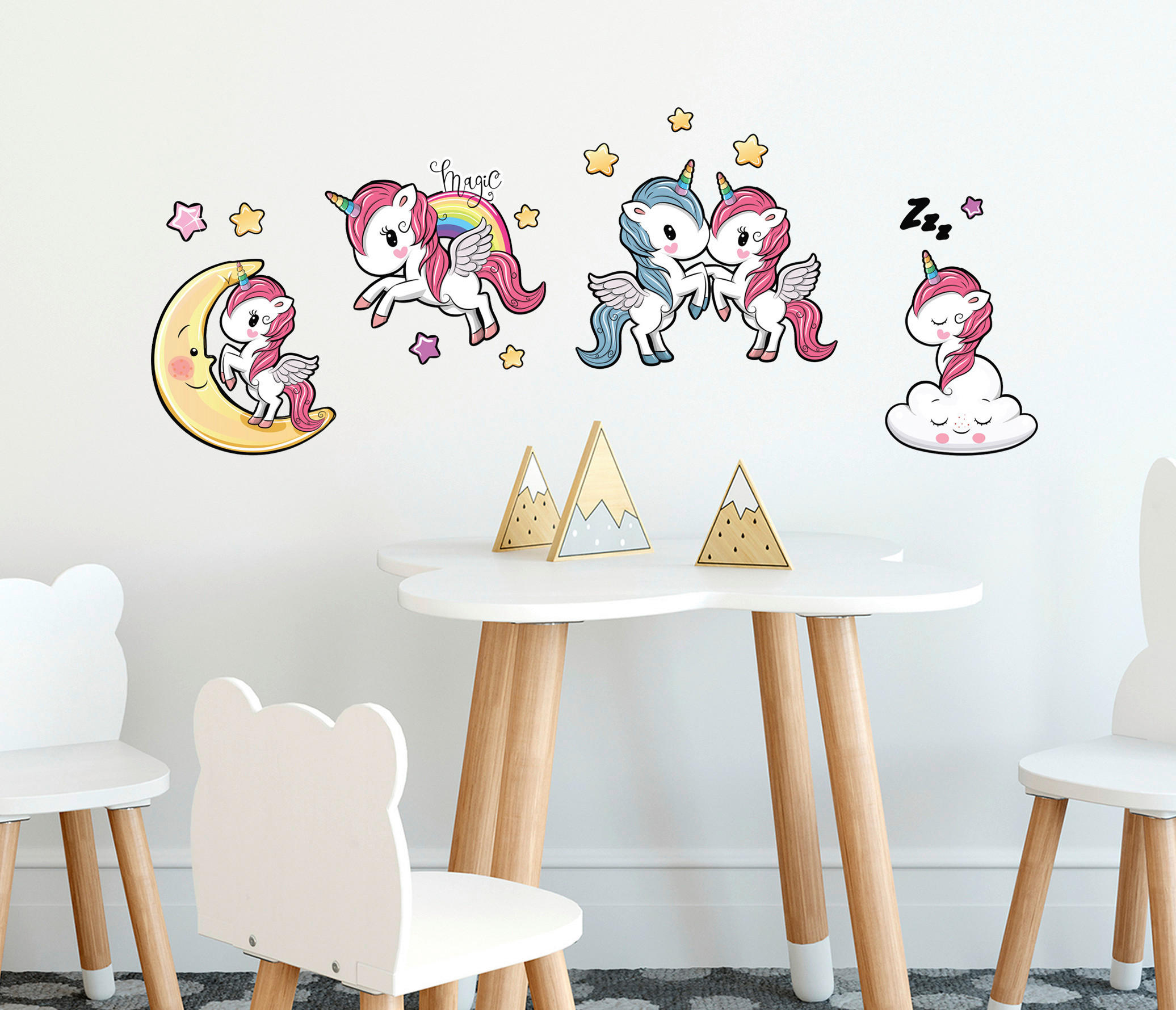 DEKOSTICKER  - Multicolor, ROMANTIK / LANDHAUS, Kunststoff (25/35cm) - Euroart