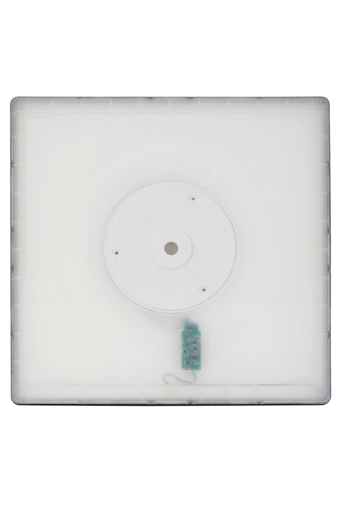 STROPNÍ LED SVÍTIDLO, 42/42/2,9 cm - černá, Basics, plast (42/42/2,9cm) - Novel