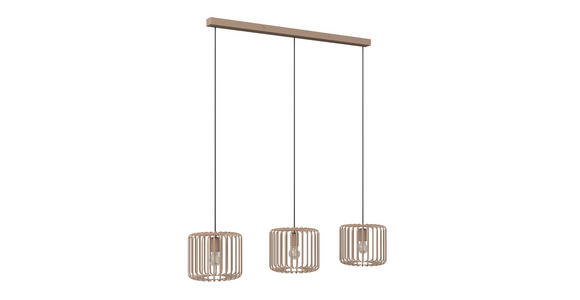 HÄNGELEUCHTE 110/25/120 cm - Sandfarben, KONVENTIONELL, Metall (110/25/120cm) - Novel