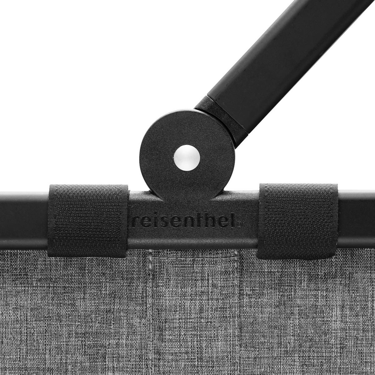 EINKAUFSKORB 22 L  - Grau, KONVENTIONELL, Textil/Metall (49/29/28cm) - Reisenthel