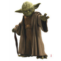 DEKOSTICKER Star Wars  - Braun/Grün, LIFESTYLE, Kunststoff (100/70cm) - Komar