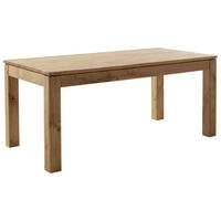 ESSTISCH in Holz 160/90/77 cm  - Wildeiche, Natur, Holz (160/90/77cm) - Linea Natura