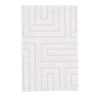 BADTEPPICH Samos Weiß 70/120 cm  - Weiß, Basics, Kunststoff/Textil (70/120cm) - Kleine Wolke