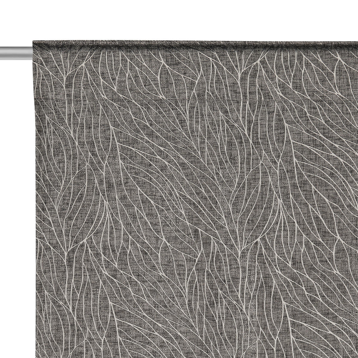 Draperie Confecționată opac  - maro, Konventionell, plastic (140/245cm) - Esposa