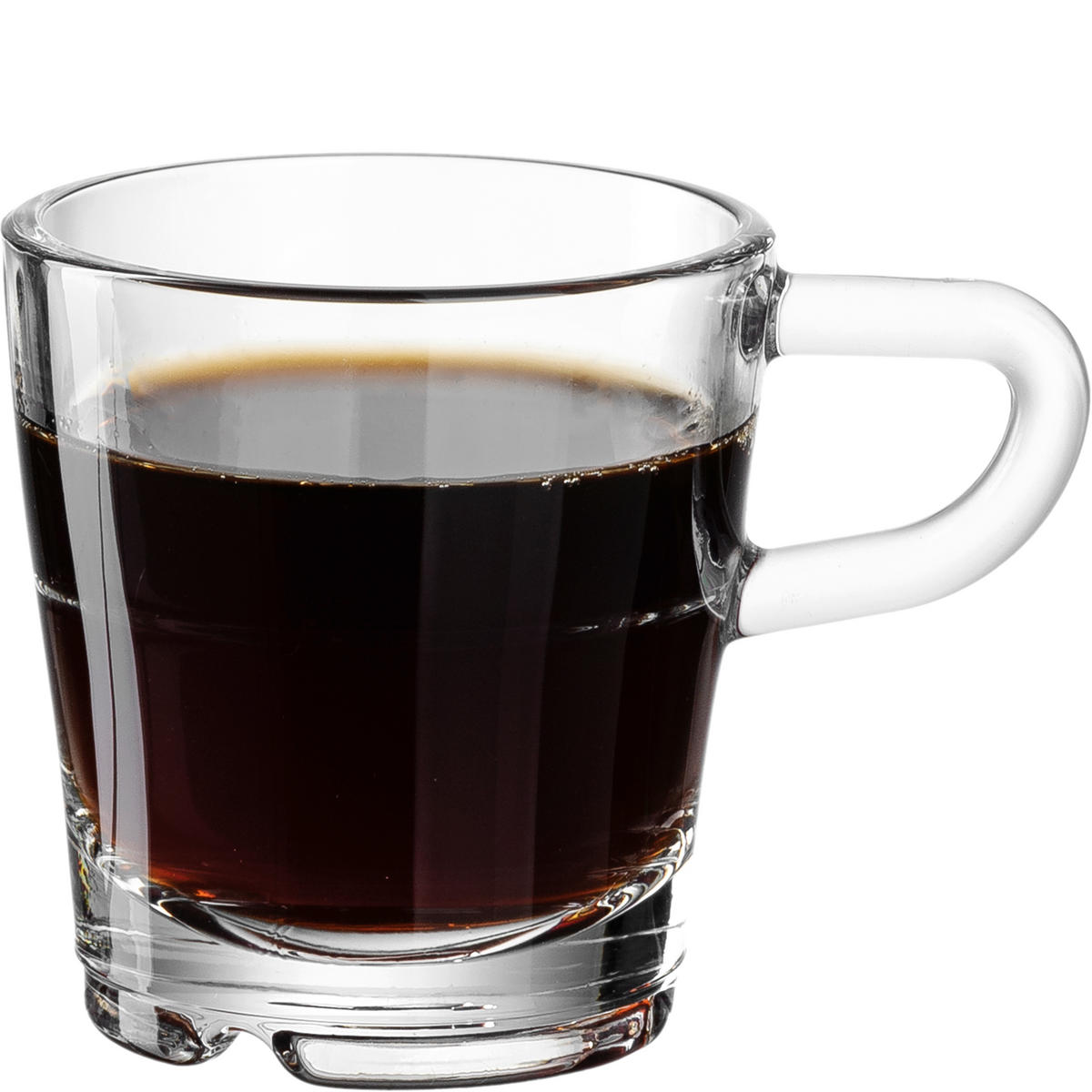 TASSENSET Senso 6-teilig  - Klar, Konventionell, Glas (22/6,5/15cm) - Leonardo