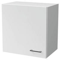 KÜCHENOBERSCHRANK 60/54,8/32 cm  in Weiß  - Alufarben/Weiß, KONVENTIONELL, Holzwerkstoff/Kunststoff (60/54,8/32cm) - FlexWell