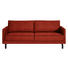 SCHLAFSOFA in Textil Orange - Schwarz/Orange, Design, Textil (220/88/104cm) - Bali SCHLAFSOFA in Textil Orange - Schwarz/Orange, Design, Textil (220/88/104cm) - Bali