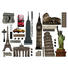 Architektur DEKOSTICKER - Multicolor, KONVENTIONELL, Kunststoff (50/70/0,10cm) Architektur DEKOSTICKER - Multicolor, KONVENTIONELL, Kunststoff (50/70/0,10cm)