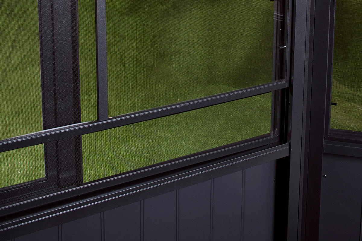 PAVILLON 489/281/384 cm   - Anthrazit, Basics, Metall (489/281/384cm)