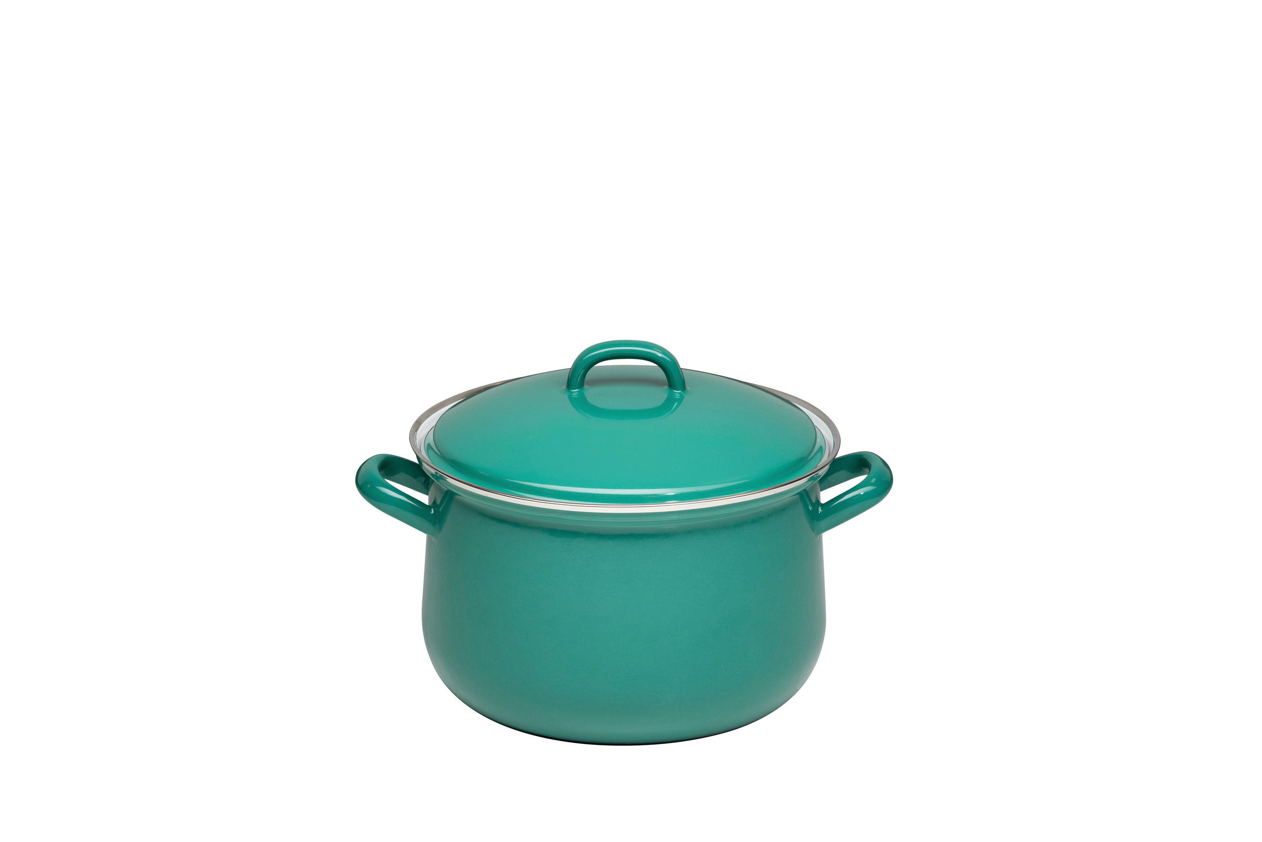 FLEISCHTOPF Nature Green Dark 3,5 l  - Grün, LIFESTYLE, Metall (20cm) - Riess