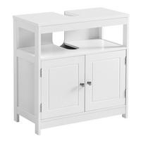 WASCHBECKENUNTERSCHRANK 60/60/30 cm  - Weiß, MODERN, Holzwerkstoff/Metall (60/60/30cm) - MID.YOU