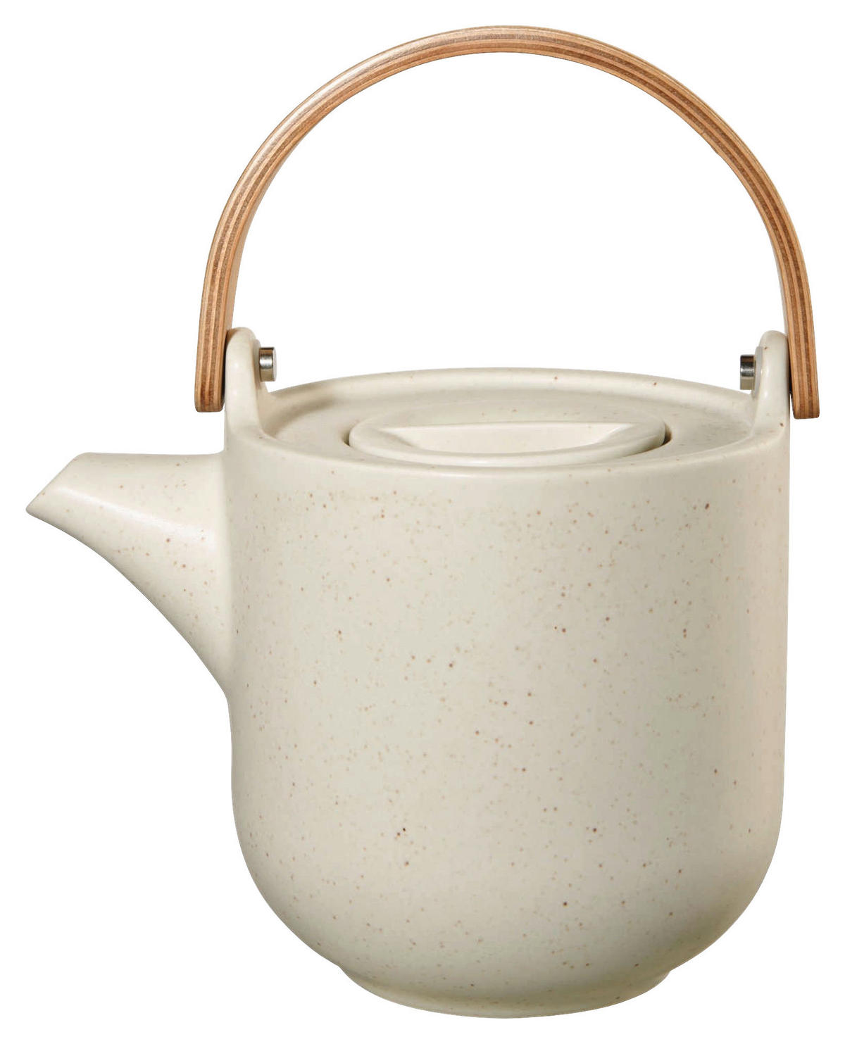ČAJOVÁ KONVICE porcelán keramika  - bílá, Design, keramika (1/12,6/17,5cm) - ASA