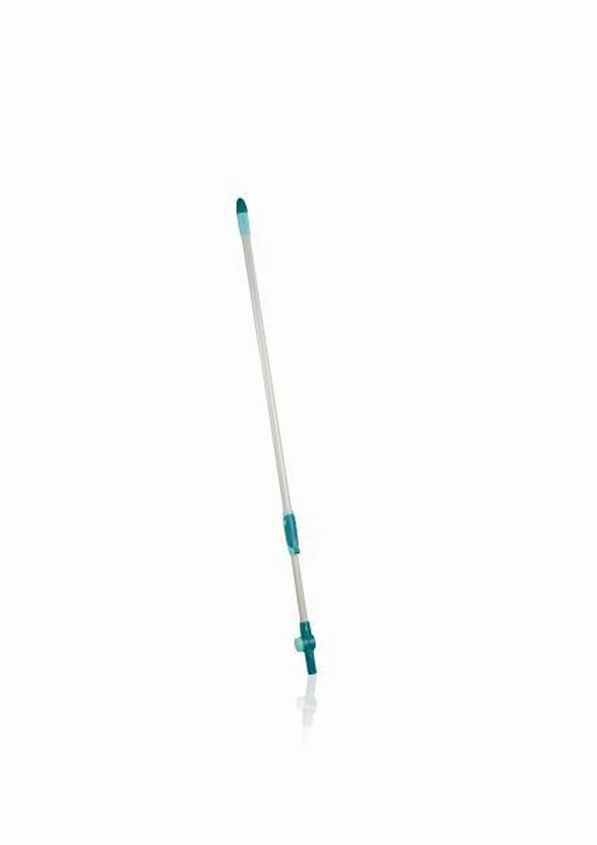 TELESKOPSTIEL - Türkis, Basics, Kunststoff/Metall (190cm) - Leifheit