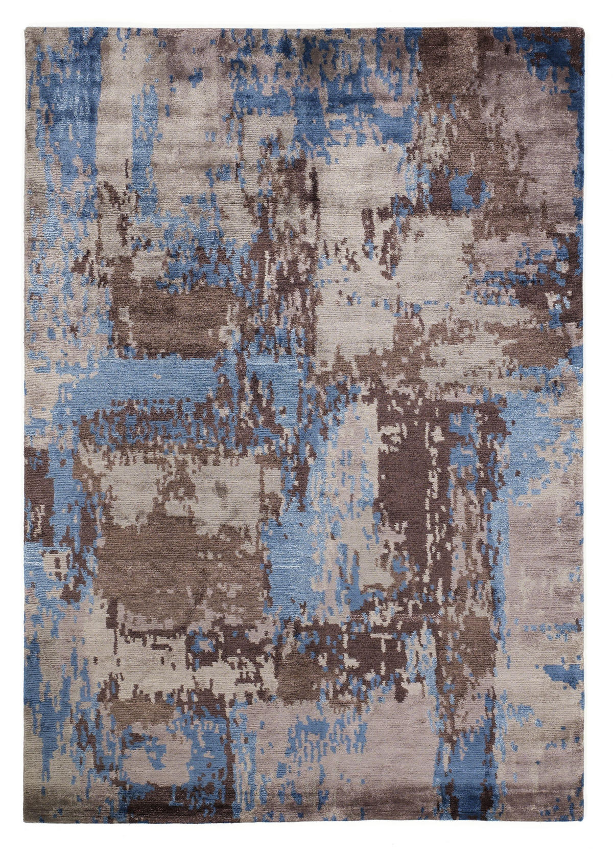 ORIENTTEPPICH 70/140 cm Angeles Palung Blau, Braun, Beige  - Blau/Beige, Design, Textil (70/140cm) - Musterring