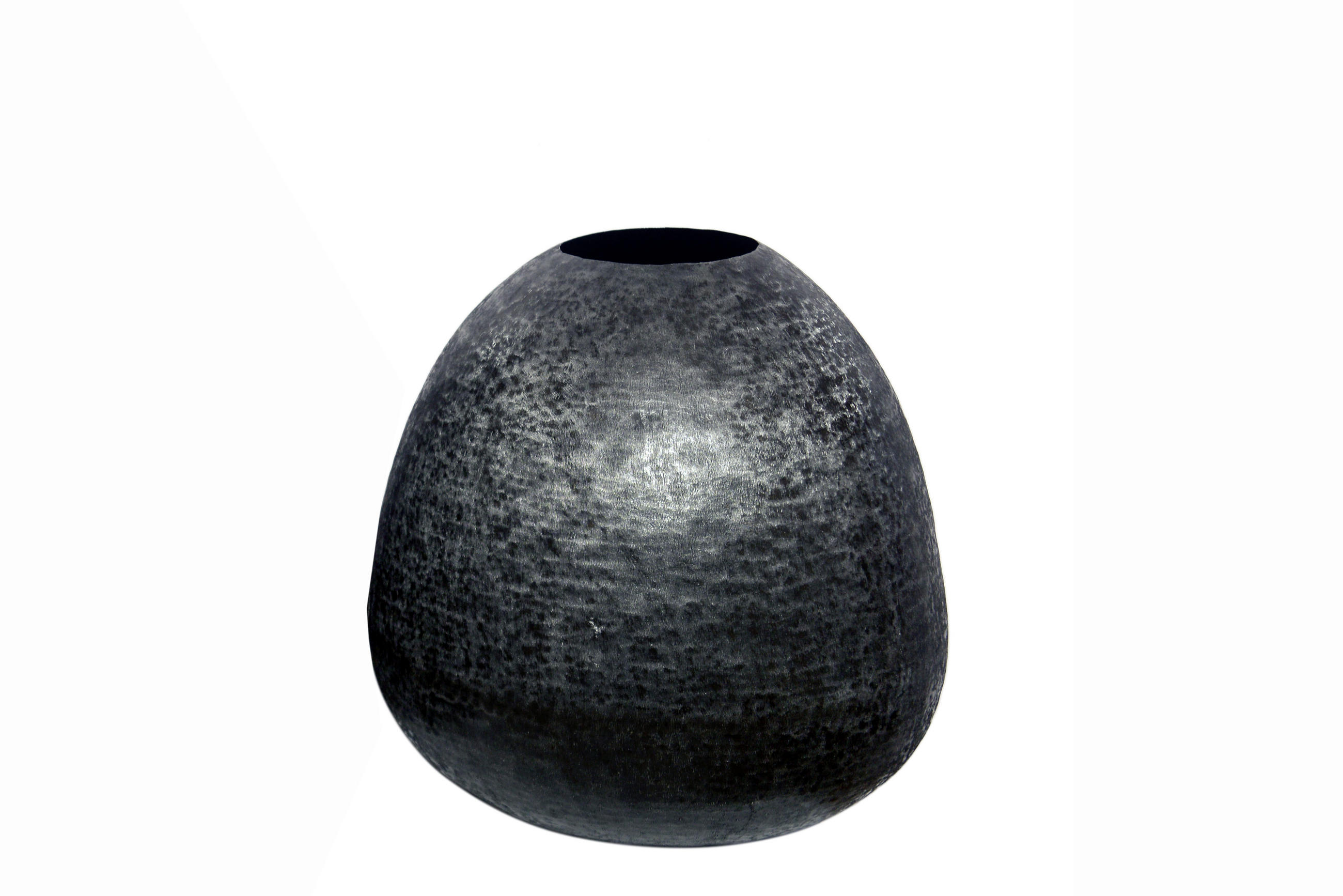 DEKOVASE  - Schwarz, Design, Metall (38/44cm)