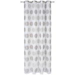 ÖSENVORHANG halbtransparent  - Grau, Design, Textil (140/245cm) - Esposa