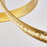 LED-DECKENLEUCHTE - Goldfarben, Design, Metall (53/43/57cm) - AMBIENTE