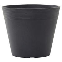 PFLANZENTOPF   - Anthrazit, Basics, Kunststoff (58/48cm) - Siena Garden