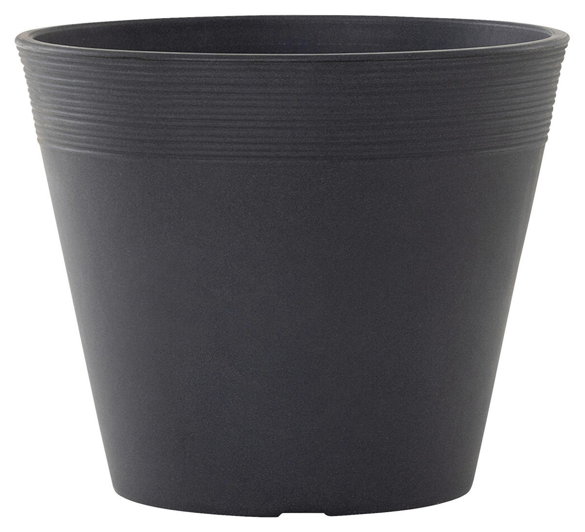 PFLANZENTOPF   - Anthrazit, Basics, Kunststoff (58/48cm) - Siena Garden