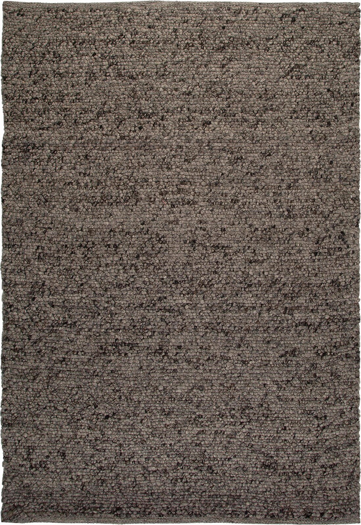FLACHWEBETEPPICH 80/150 cm Graphitfarben rechteckig  - Graphitfarben, Basics, Textil (80/150cm) - Kayoom