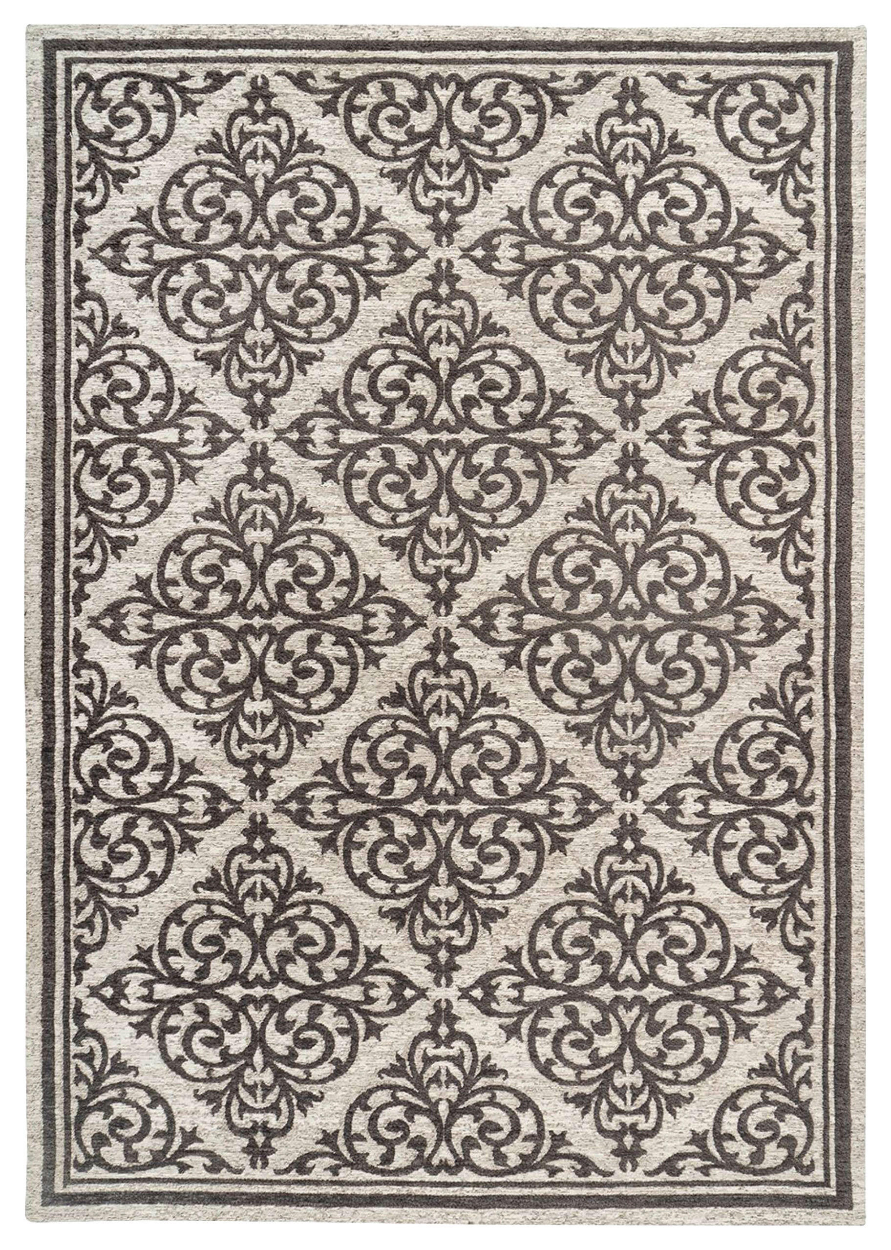 FLACHWEBETEPPICH 160/230 cm Davio 100 Grau  - Grau, KONVENTIONELL, Textil (160/230cm)