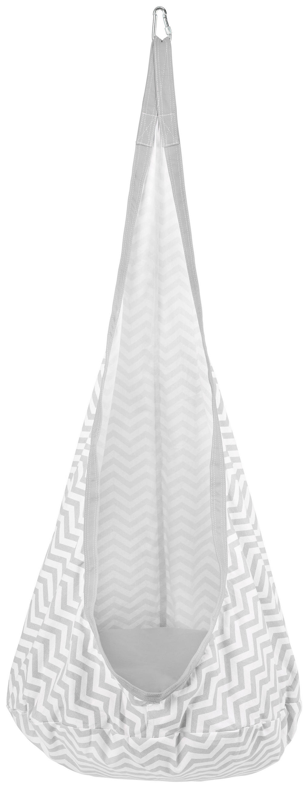 VISEĆA VREĆA ZA SJEDENJE  Poddy  - siva, Trend, metal/tekstil (70/150cm) - My Baby Lou