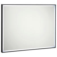 BADEZIMMERSPIEGEL 90/70/5 cm  - Schwarz, KONVENTIONELL, Glas (90/70/5cm)