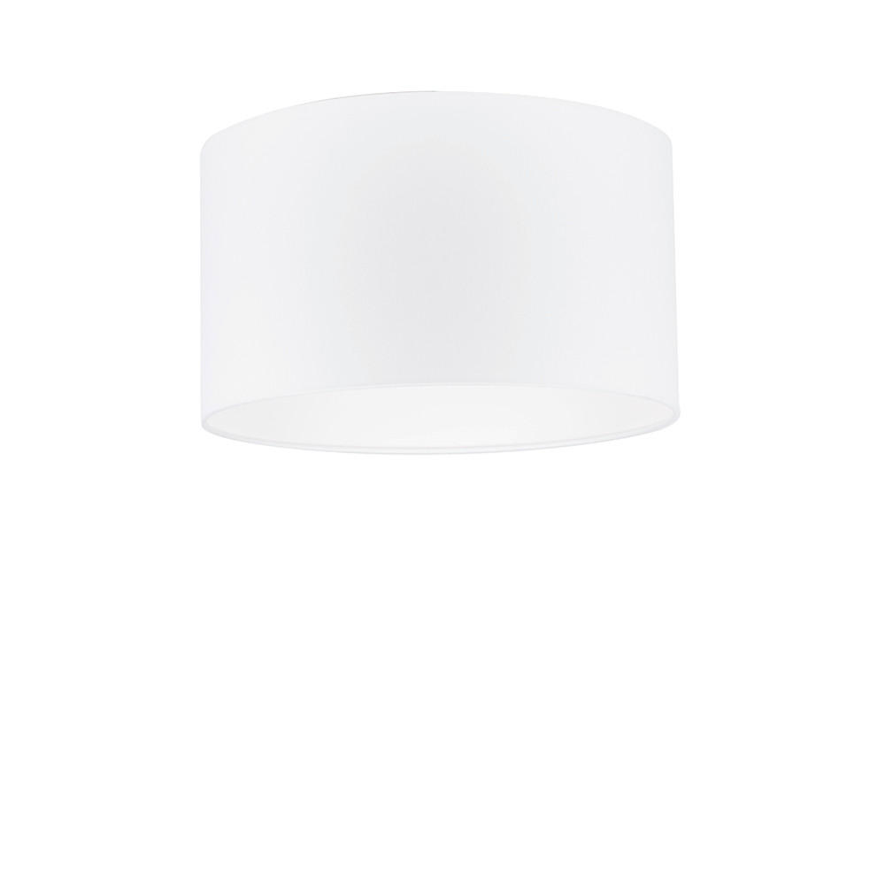 LEUCHTENSCHIRM 35/24 cm   - Weiß, Basics, Textil/Metall (35/24cm)