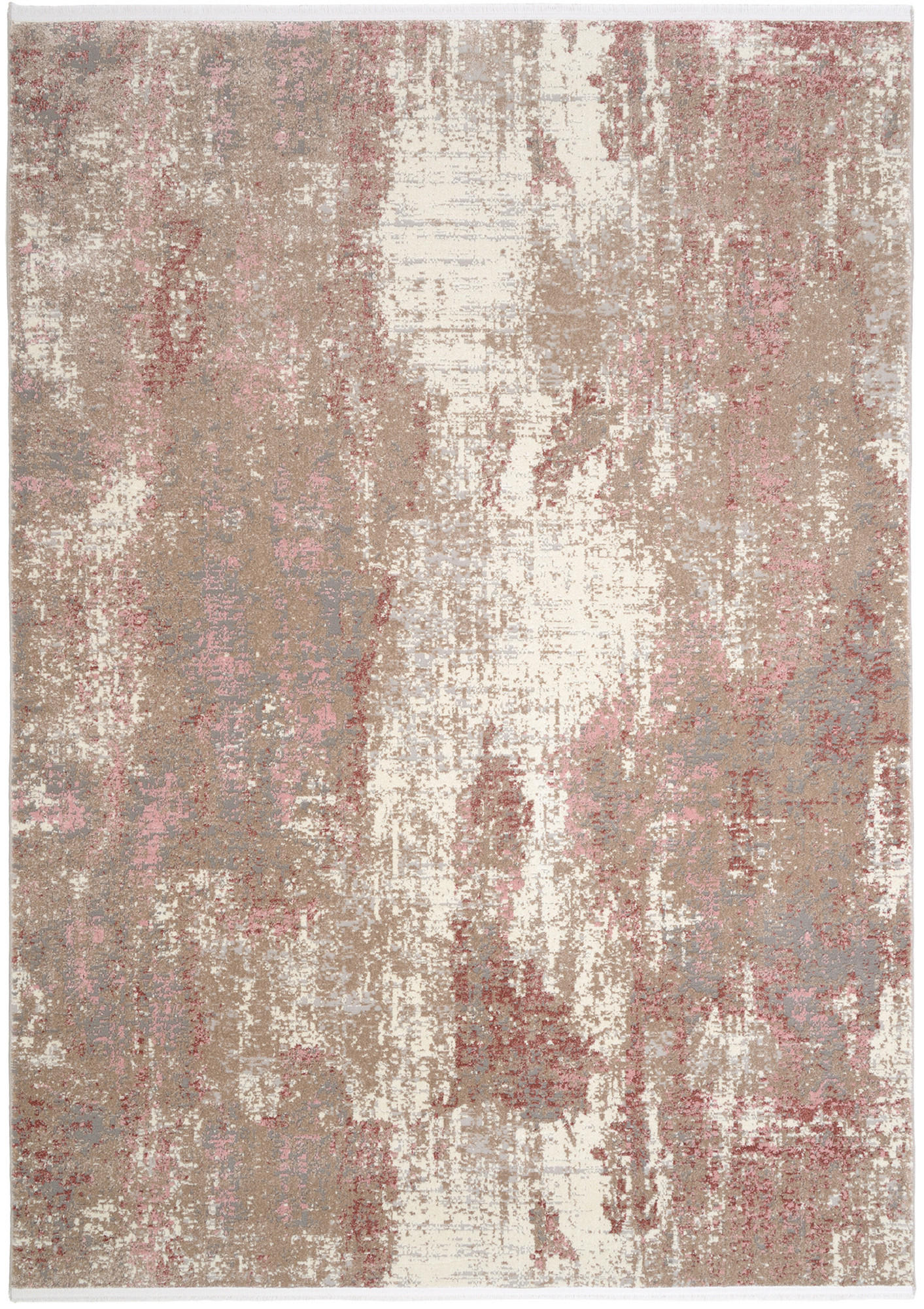 WEBTEPPICH 200/290 cm Limoges Creme, Rosa  - Creme/Rosa, Design, Textil (200/290cm) - Novel