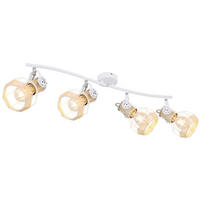 STRAHLER 72/32/20 cm   - Weiß, Basics, Metall (72/32/20cm) - Globo