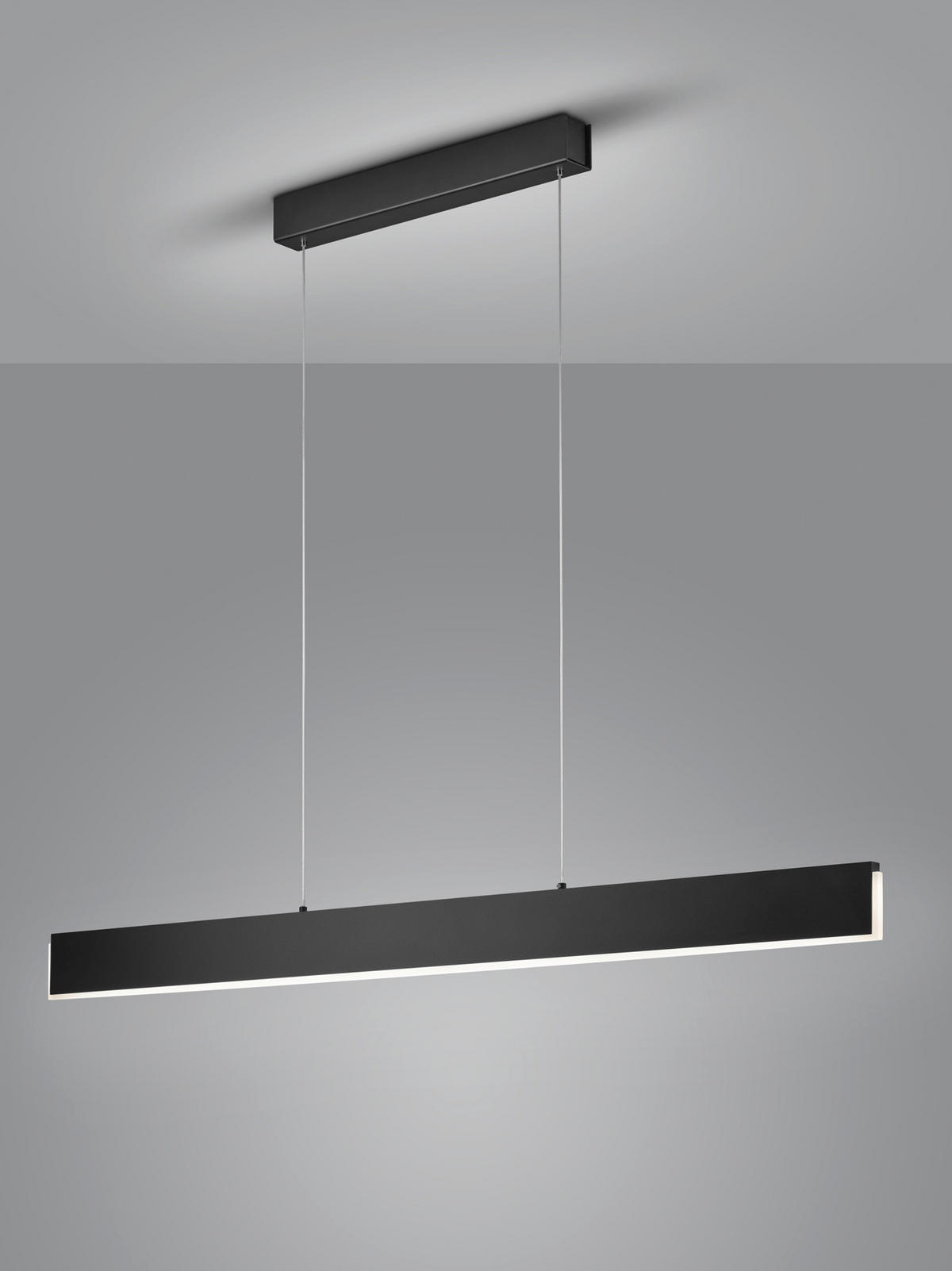 LED-HÄNGELEUCHTE 111/4,5/200 cm  - Schwarz, Design, Metall (111/4,5/200cm) - Helestra