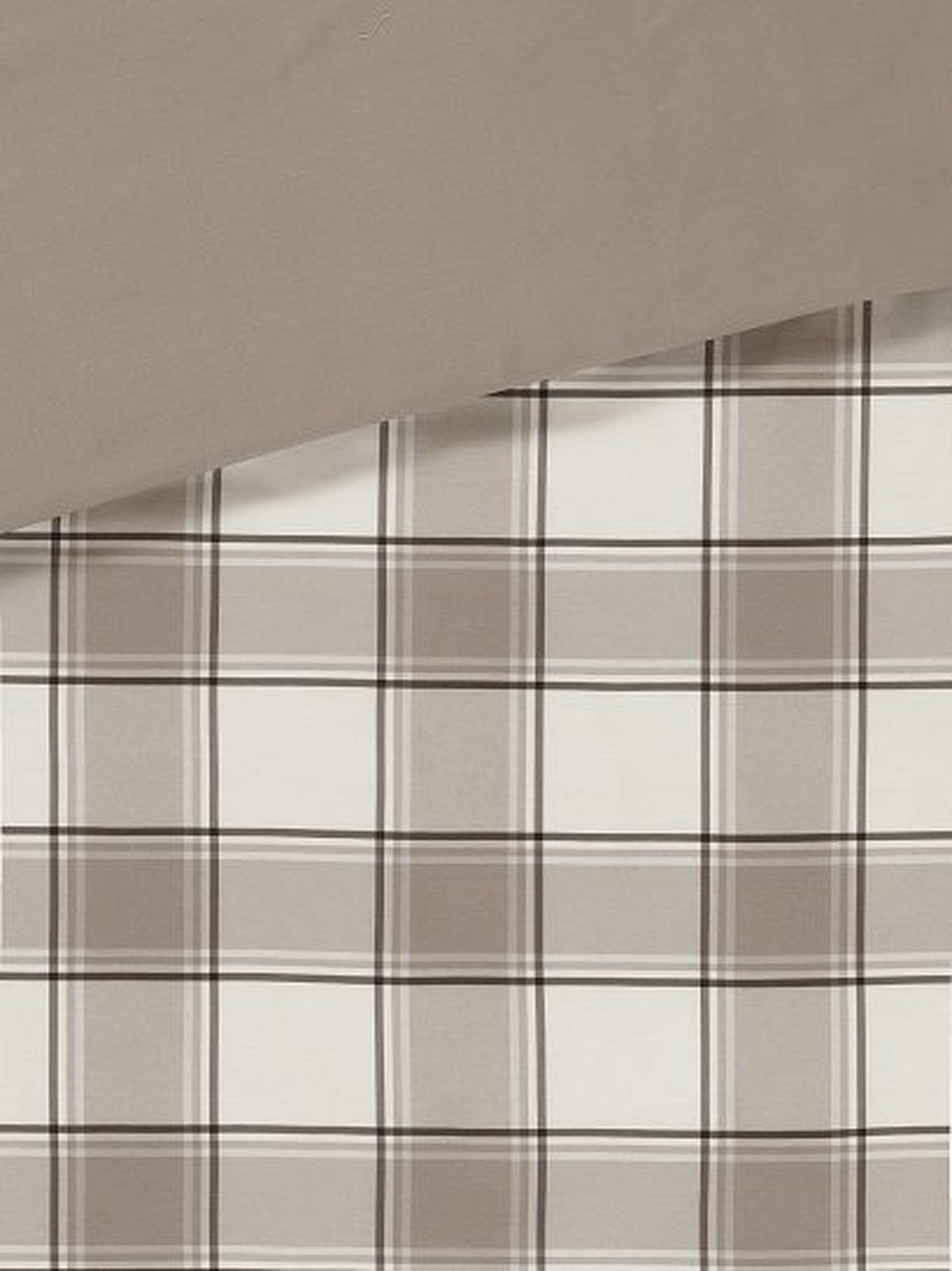 BETTWÄSCHESET Satin 160/210 cm  65 cm/100 cm  - Cappuccino, Basics, Textil (160/210cm) - Ambiente