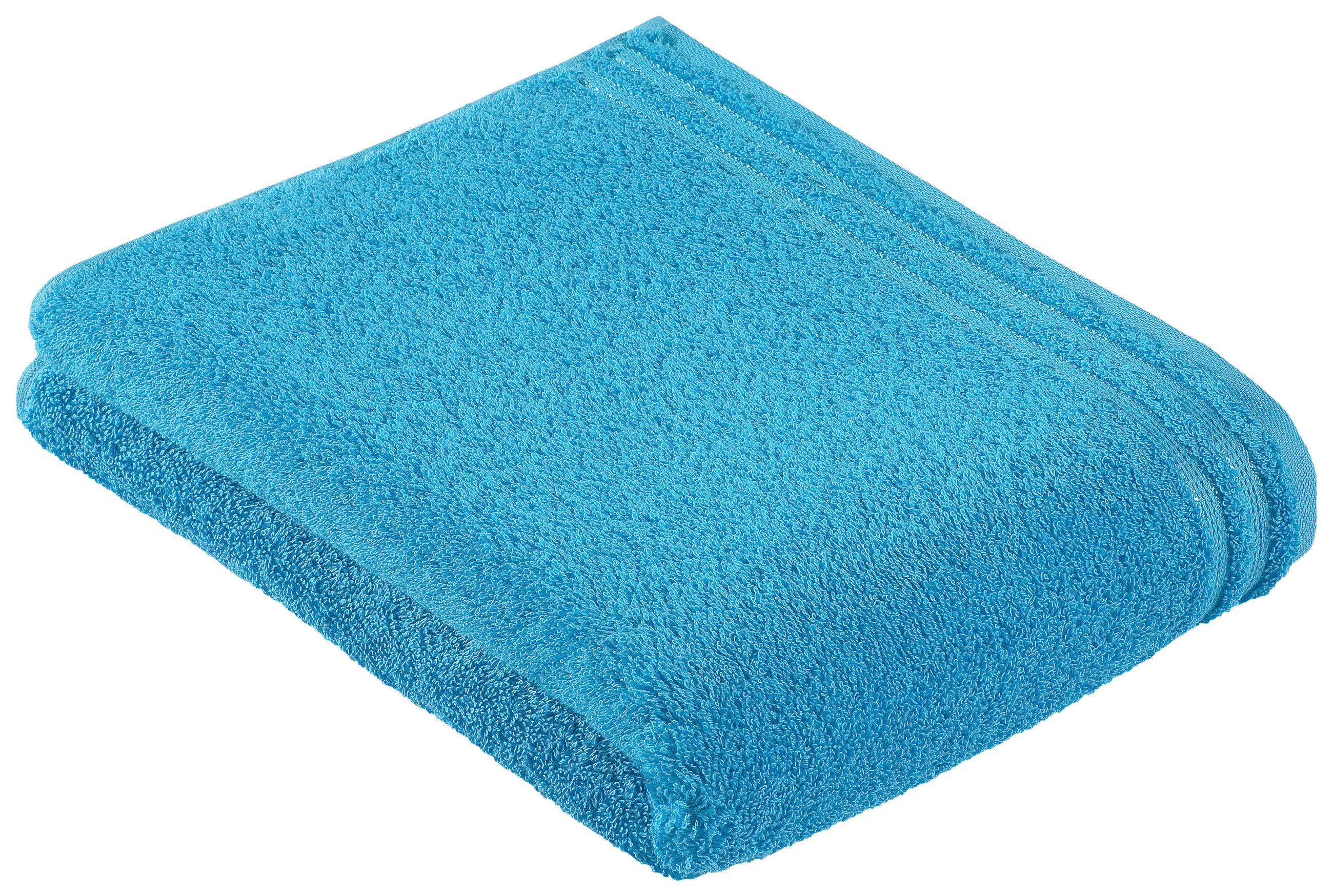 DUSCHTUCH Calypso Feeling 67/140 cm - Türkis, Basics, Textil (67/140cm) - Vossen