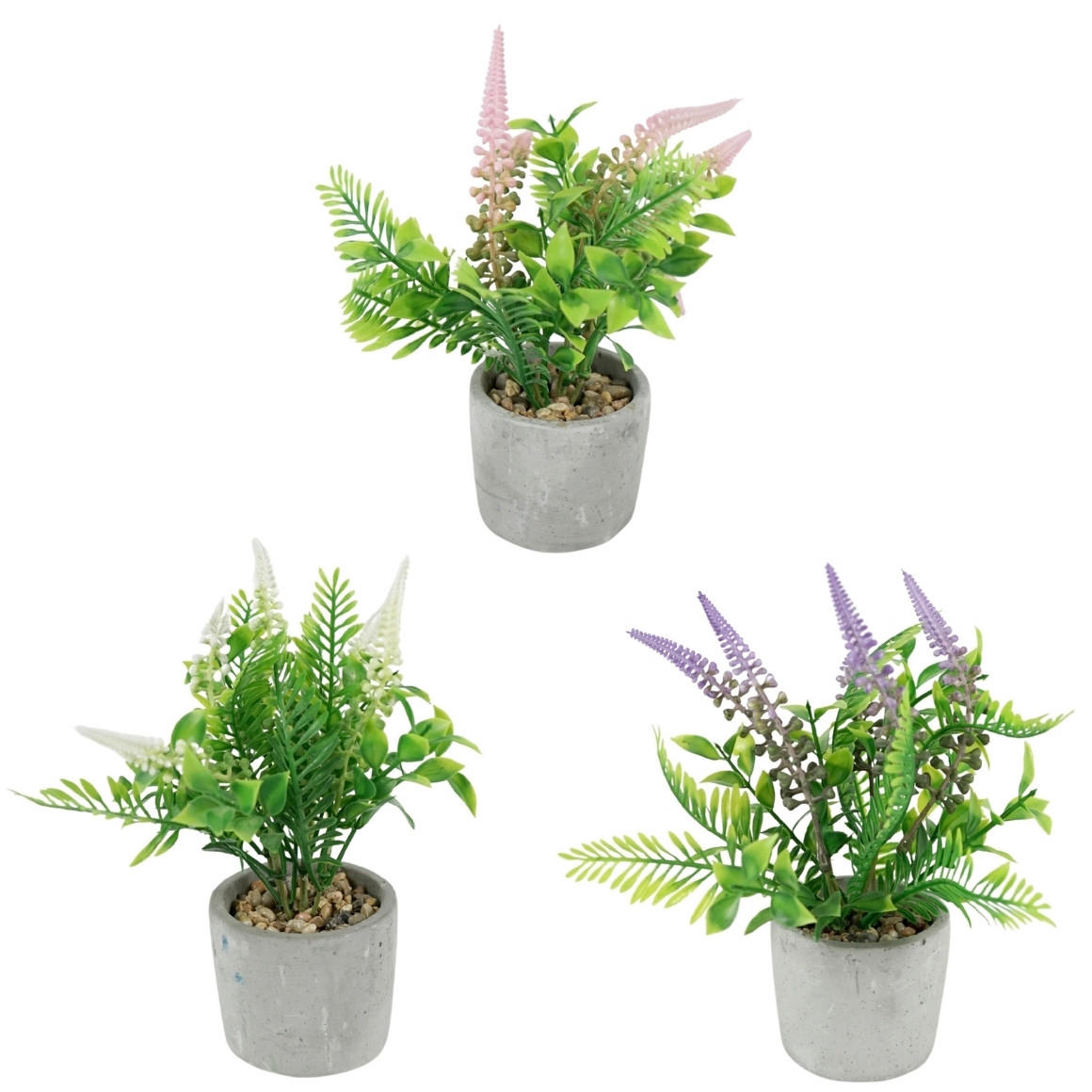 BILJKA UMJETNA  - zelena, Basics, plastika (15/15/22cm)