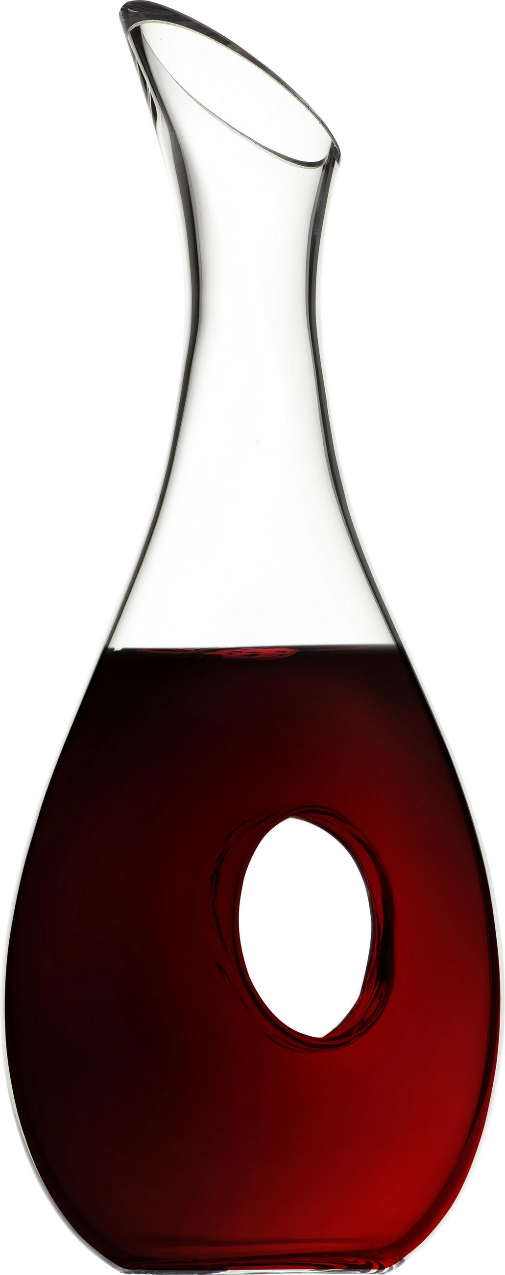 CARAFĂ 1 l  - străveziu, Design, sticlă (15/36,5/9,5cm) - Novel